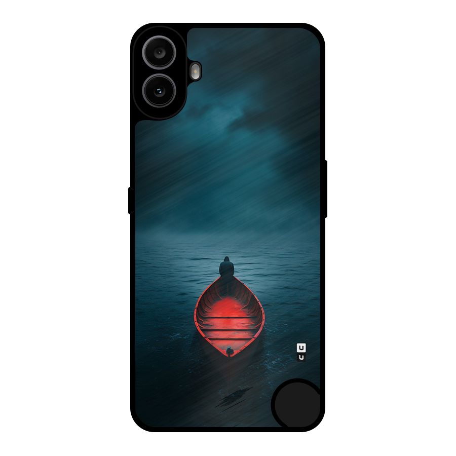Floating Boat Metal Back Case for Nothing CMF Phone 1