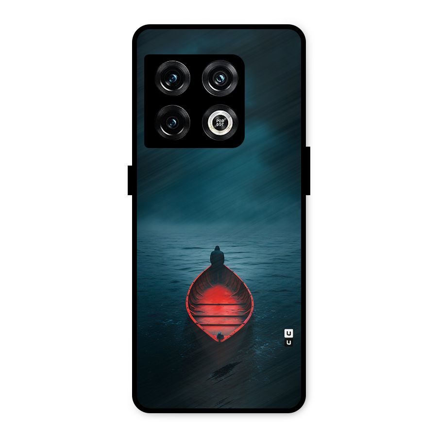 Floating Boat Metal Back Case for OnePlus 10 Pro 5G