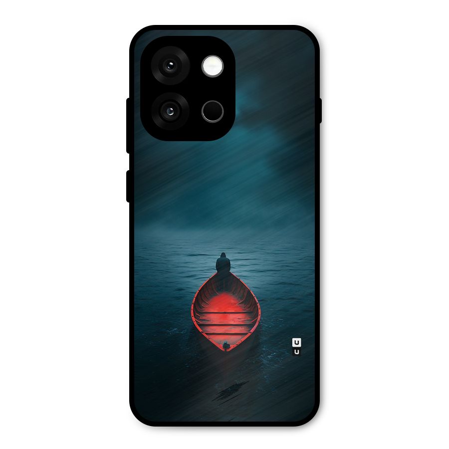 Floating Boat Metal Back Case for OnePlus 13s