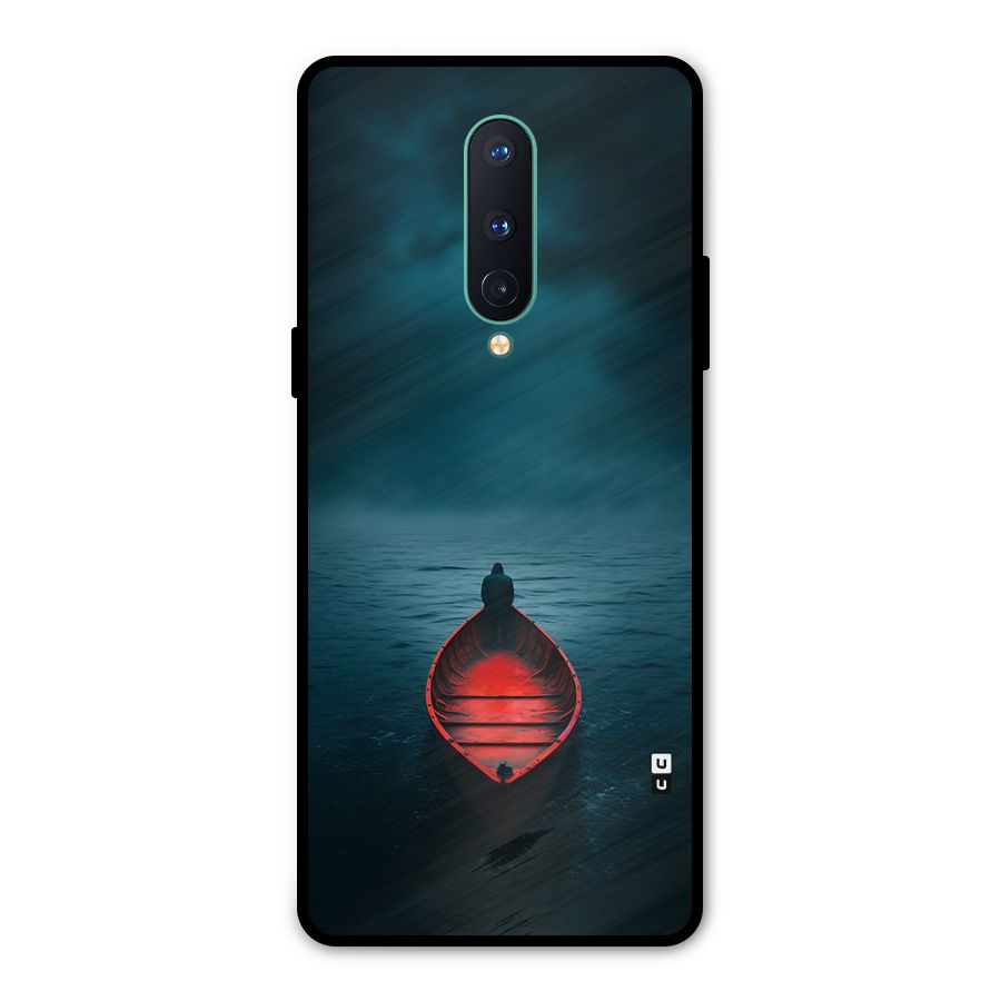Floating Boat Metal Back Case for OnePlus 8