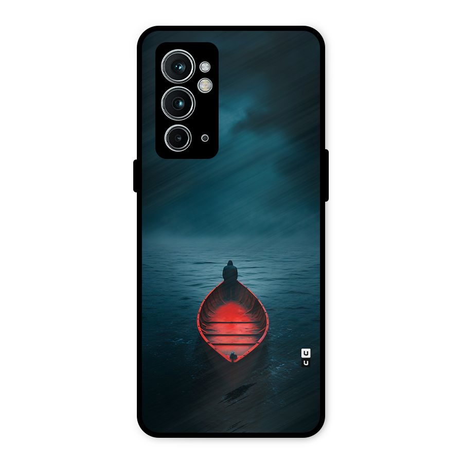 Floating Boat Metal Back Case for OnePlus 9RT 5G