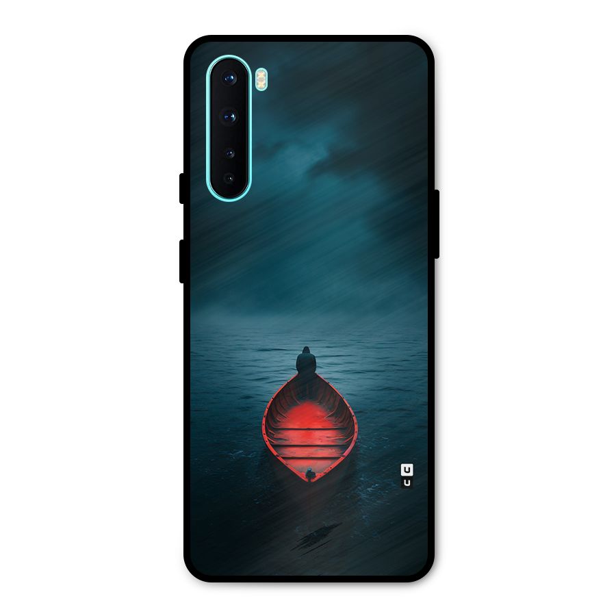 Floating Boat Metal Back Case for OnePlus Nord