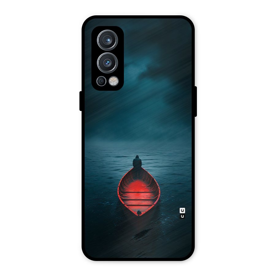 Floating Boat Metal Back Case for OnePlus Nord 2 5G