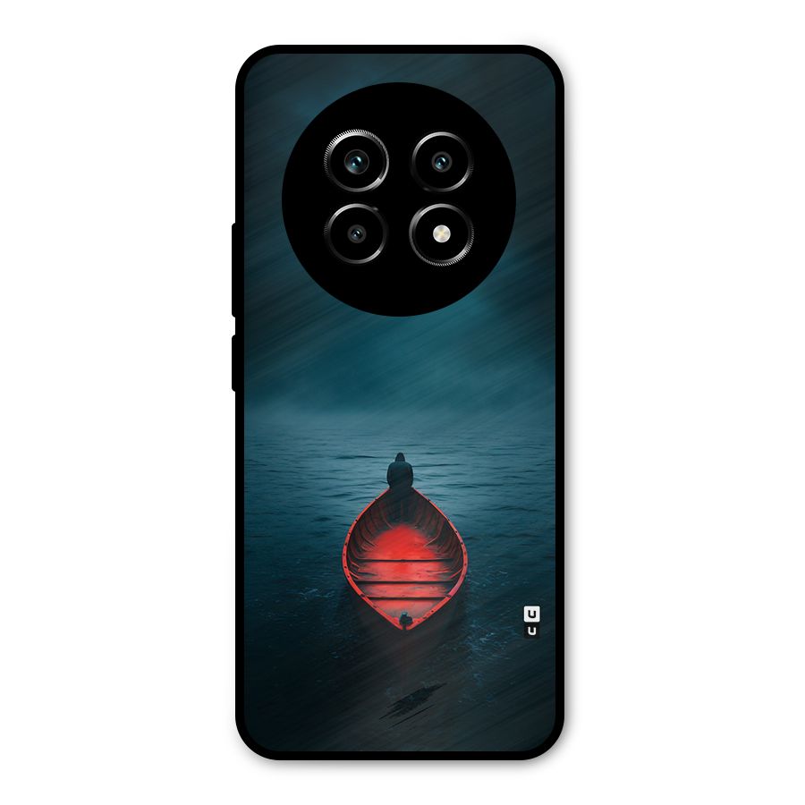 Floating Boat Metal Back Case for Realme 13 Pro