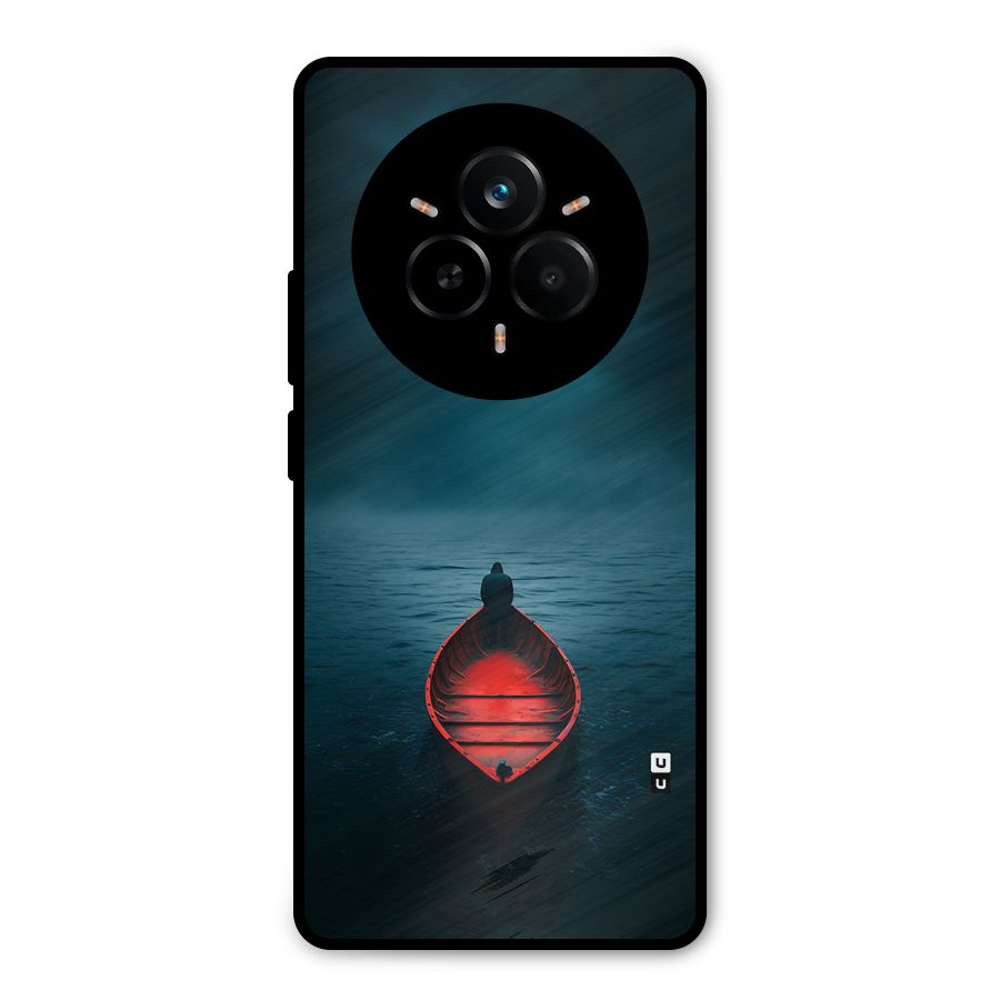 Floating Boat Metal Back Case for Realme 14 Pro Plus