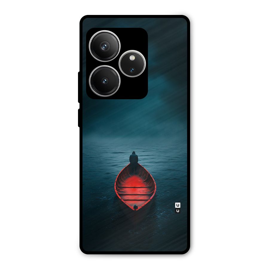 Floating Boat Metal Back Case for Realme GT 6