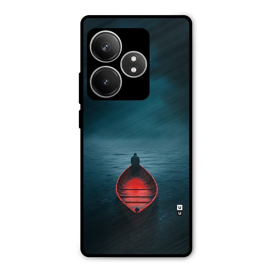 Floating Boat Metal Back Case for Realme GT 6T