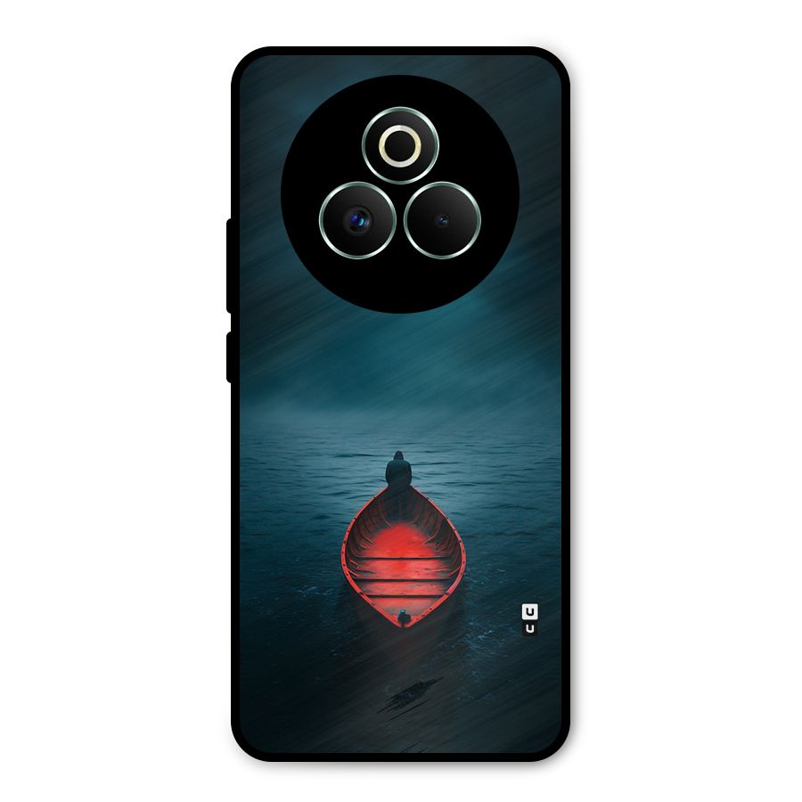 Floating Boat Metal Back Case for Realme P3 Pro