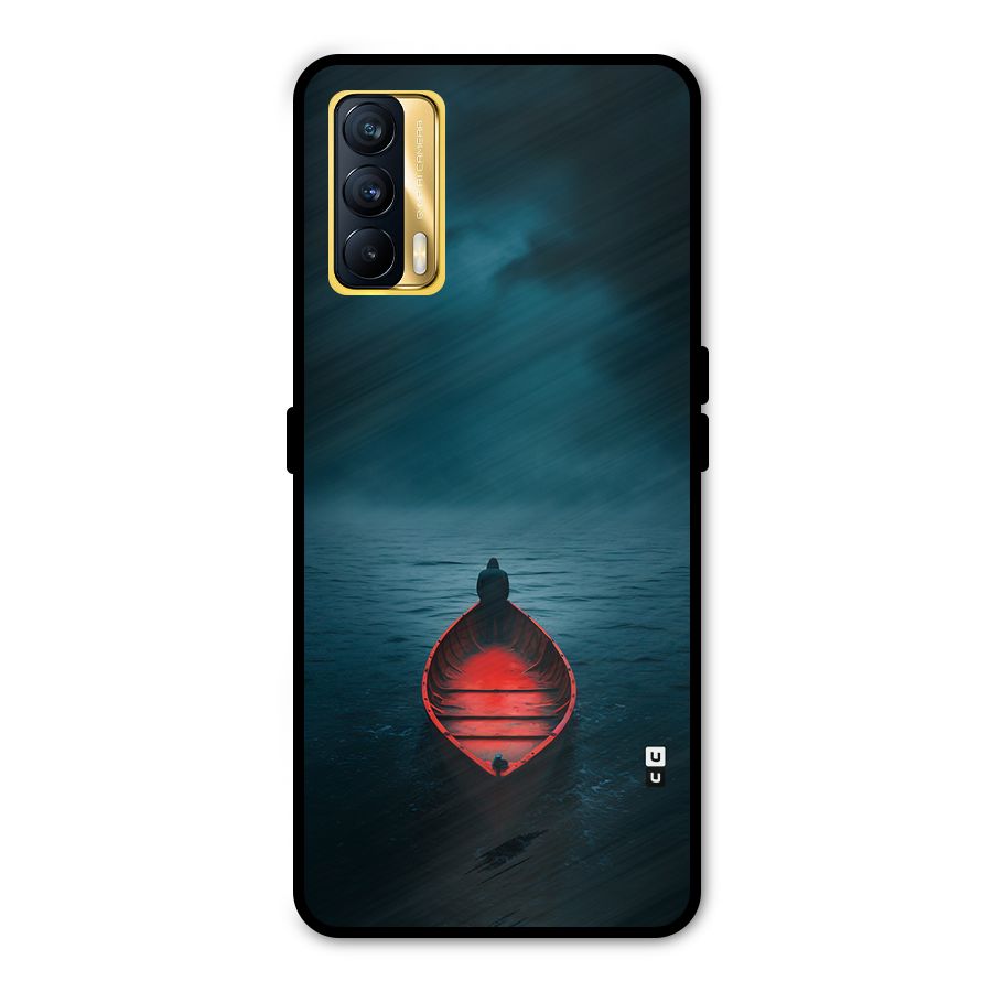 Floating Boat Metal Back Case for Realme X7