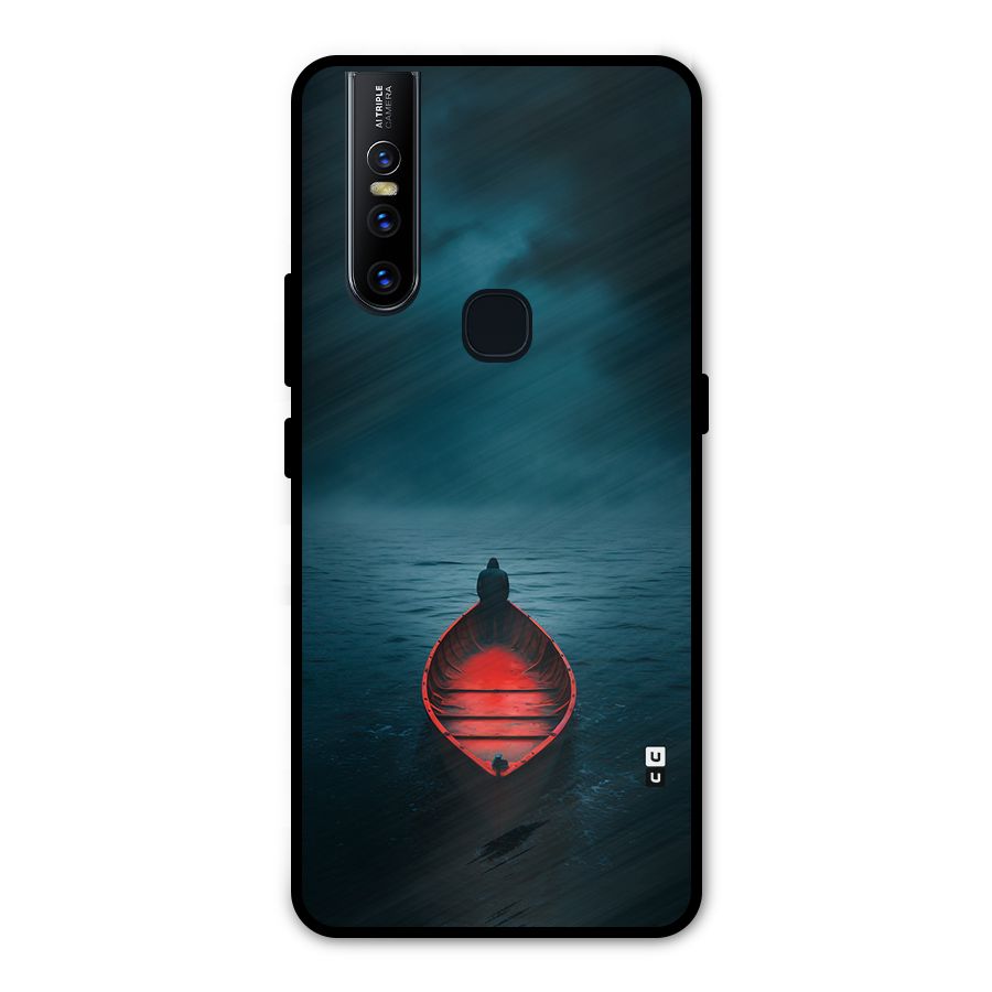 Floating Boat Metal Back Case for Vivo V15