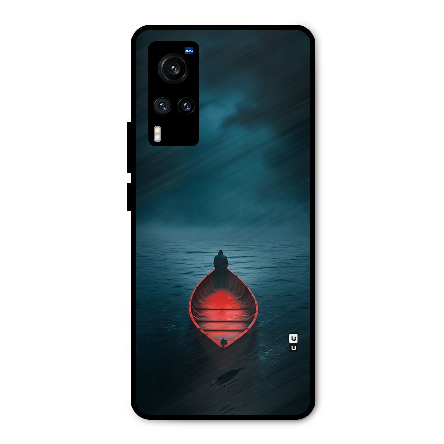Floating Boat Metal Back Case for Vivo X60