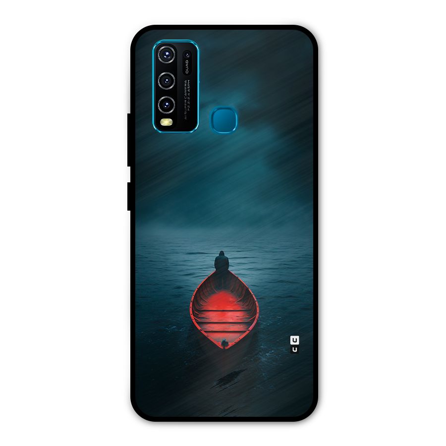 Floating Boat Metal Back Case for Vivo Y30