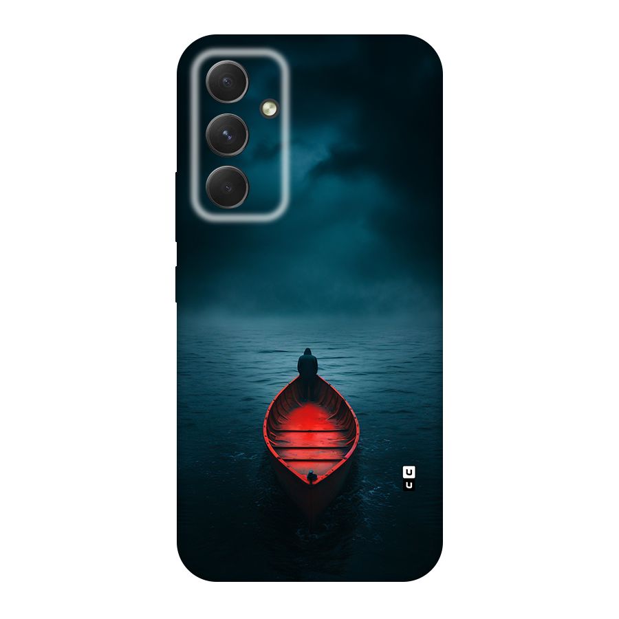 Floating Boat Original Polycarbonate Back Case for Galaxy A54