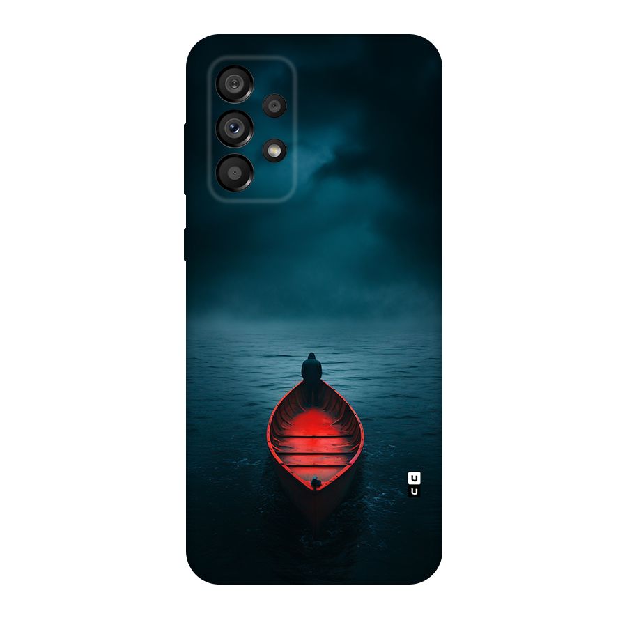 Floating Boat Original Polycarbonate Back Case for Galaxy A73 5G