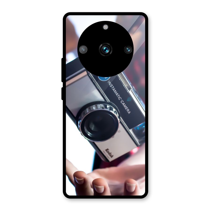 Floating Camera Glass Back Case for Realme 11 Pro Plus