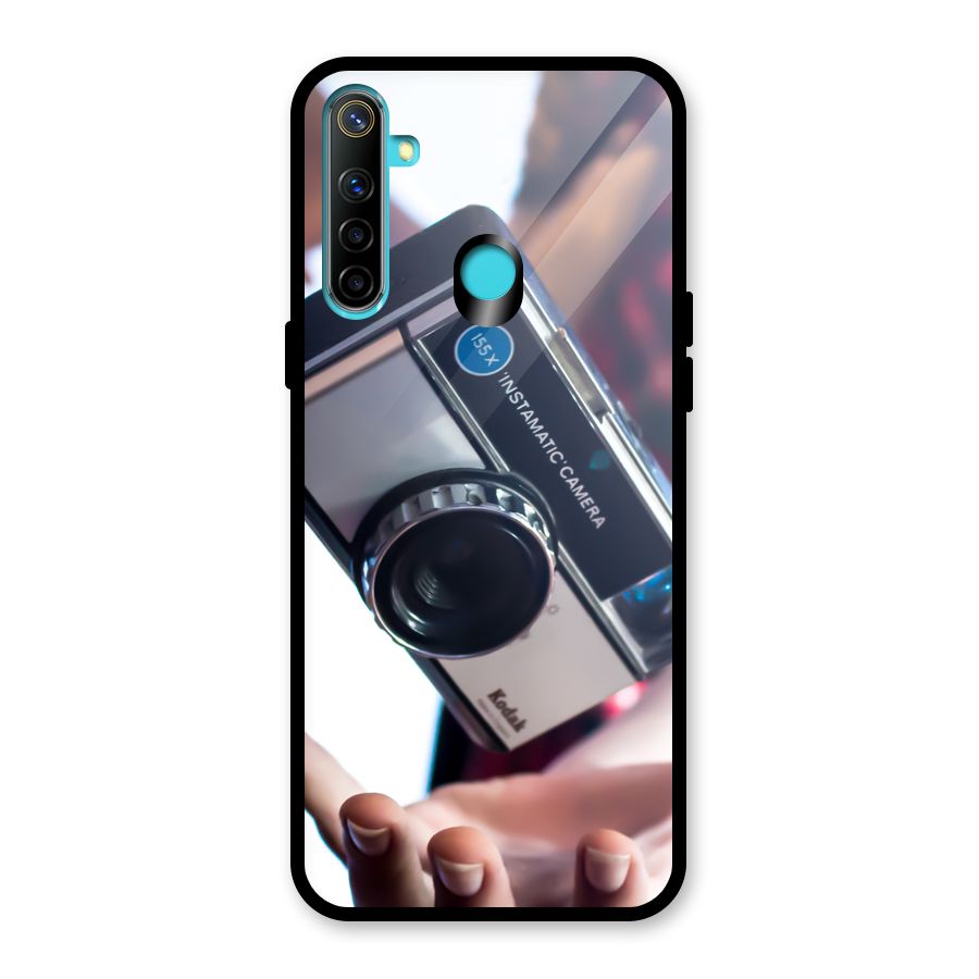 Floating Camera Glass Back Case for Realme Narzo 10