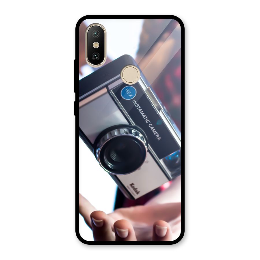 Floating Camera Glass Back Case for Redmi A2