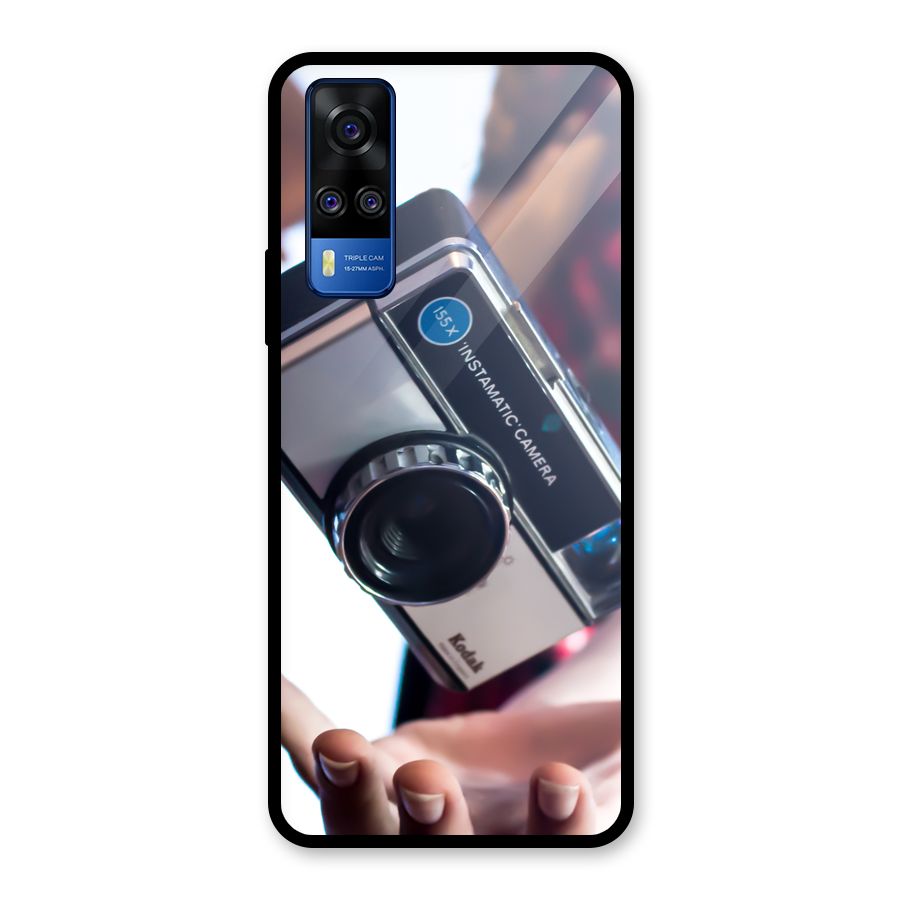Floating Camera Glass Back Case for Vivo Y31