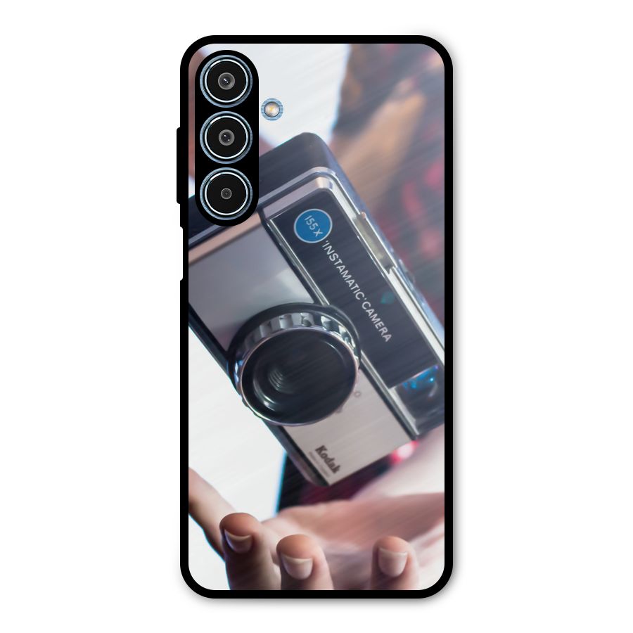 Floating Camera Metal Back Case for Galaxy M35