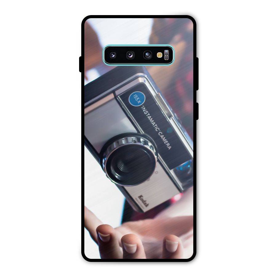 Floating Camera Metal Back Case for Galaxy S10 Plus