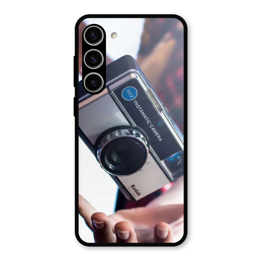 Floating Camera Metal Back Case for Galaxy S23 Plus