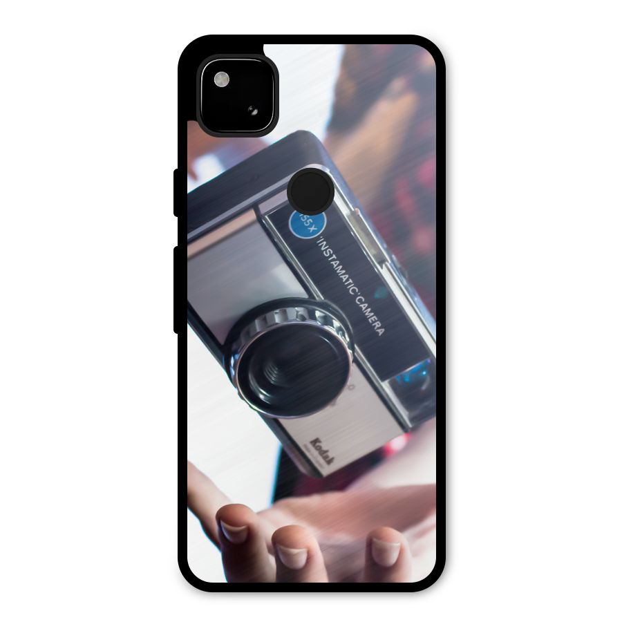 Floating Camera Metal Back Case for Google Pixel 4a