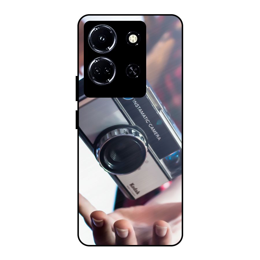 Floating Camera Metal Back Case for Infinix Note 30 5G