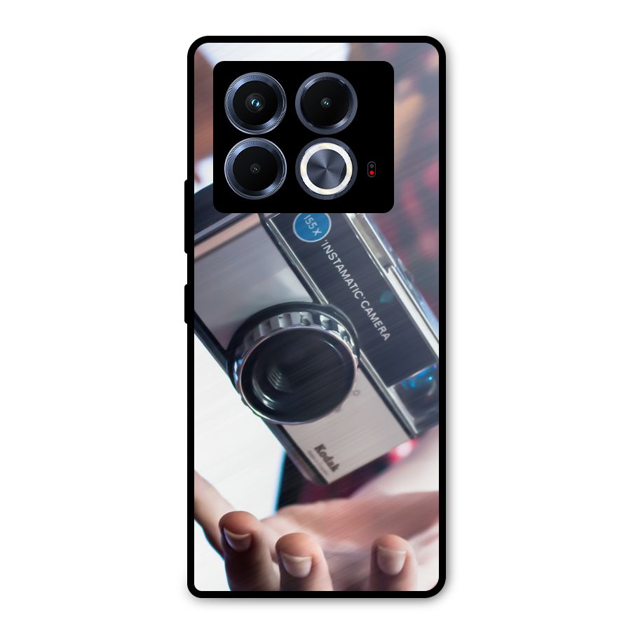 Floating Camera Metal Back Case for Infinix Note 40 5G
