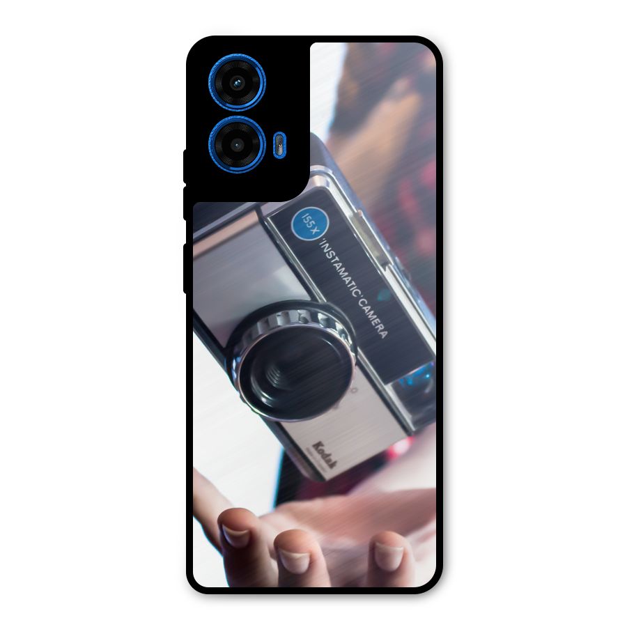 Floating Camera Metal Back Case for Moto G45