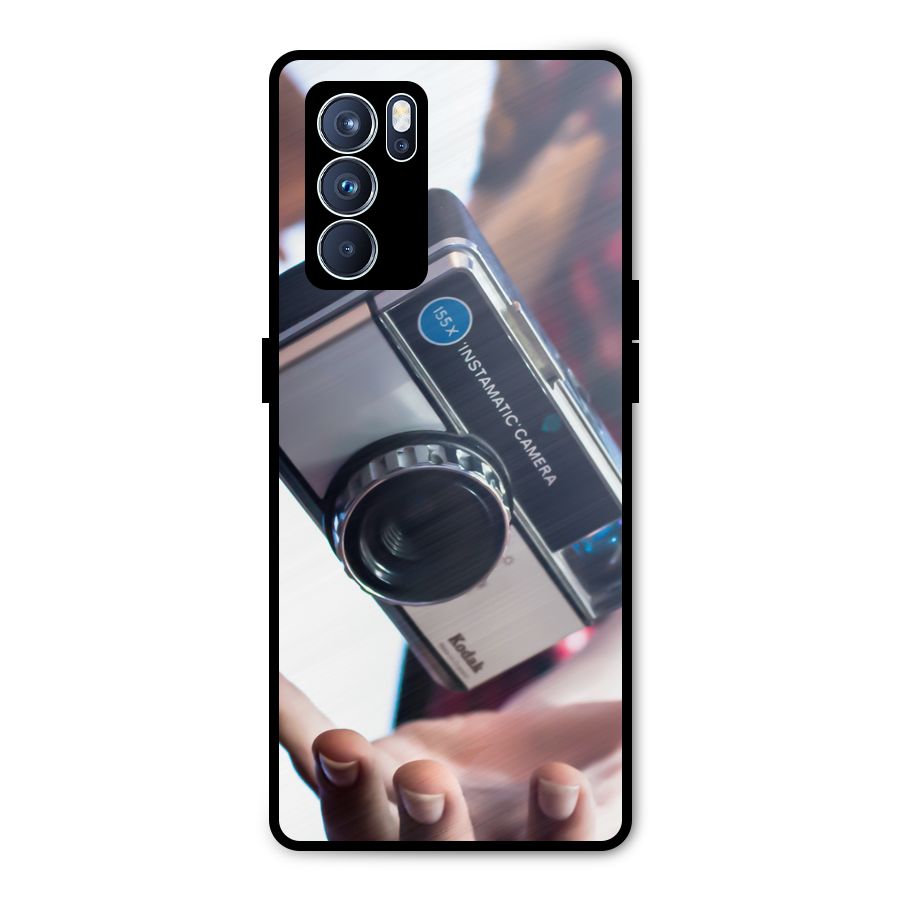 Floating Camera Metal Back Case for Oppo Reno6 Pro 5G