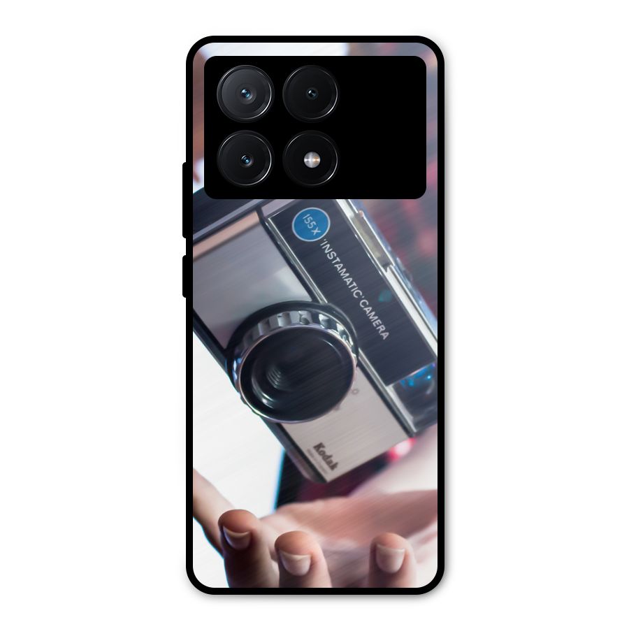 Floating Camera Metal Back Case for Poco X6 Pro