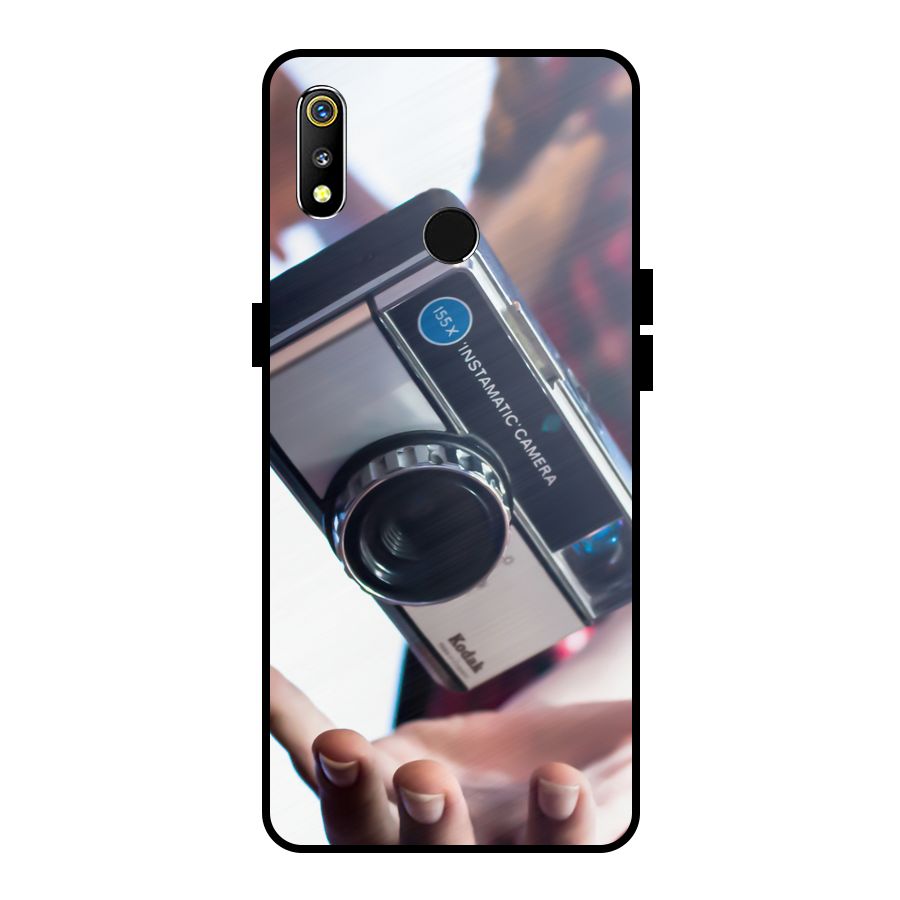 Floating Camera Metal Back Case for Realme 3i