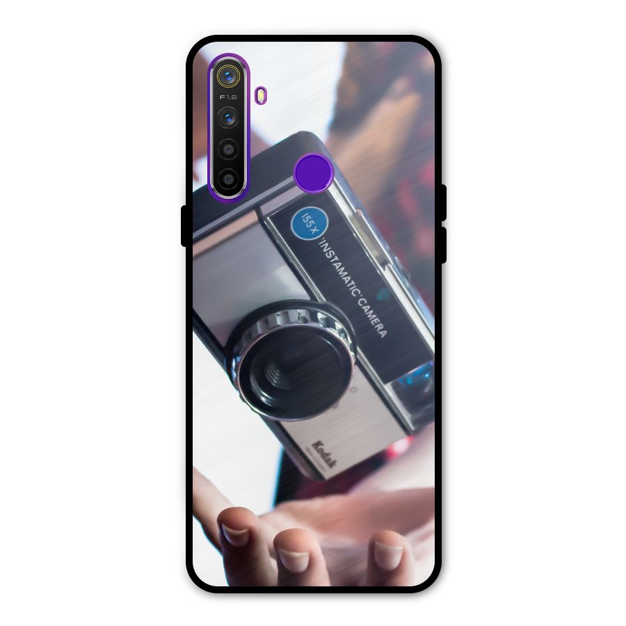 Floating Camera Metal Back Case for Realme 5