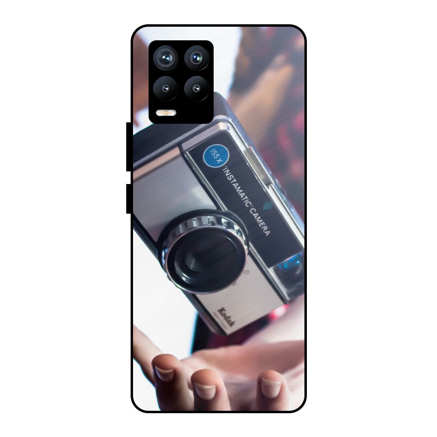 Floating Camera Metal Back Case for Realme 8 Pro