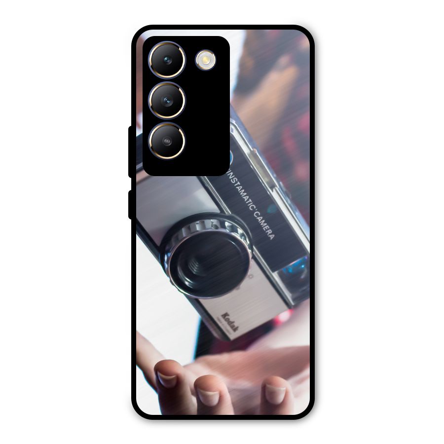 Floating Camera Metal Back Case for Vivo T3 5G
