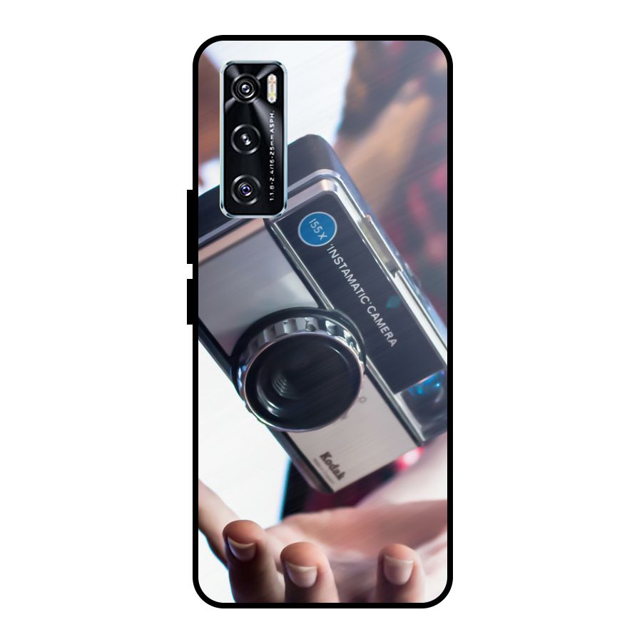 Floating Camera Metal Back Case for Vivo V20 SE