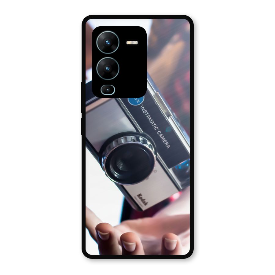 Floating Camera Metal Back Case for Vivo V25 Pro