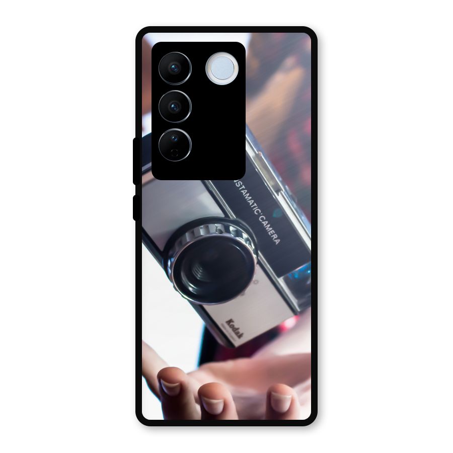 Floating Camera Metal Back Case for Vivo V27 Pro