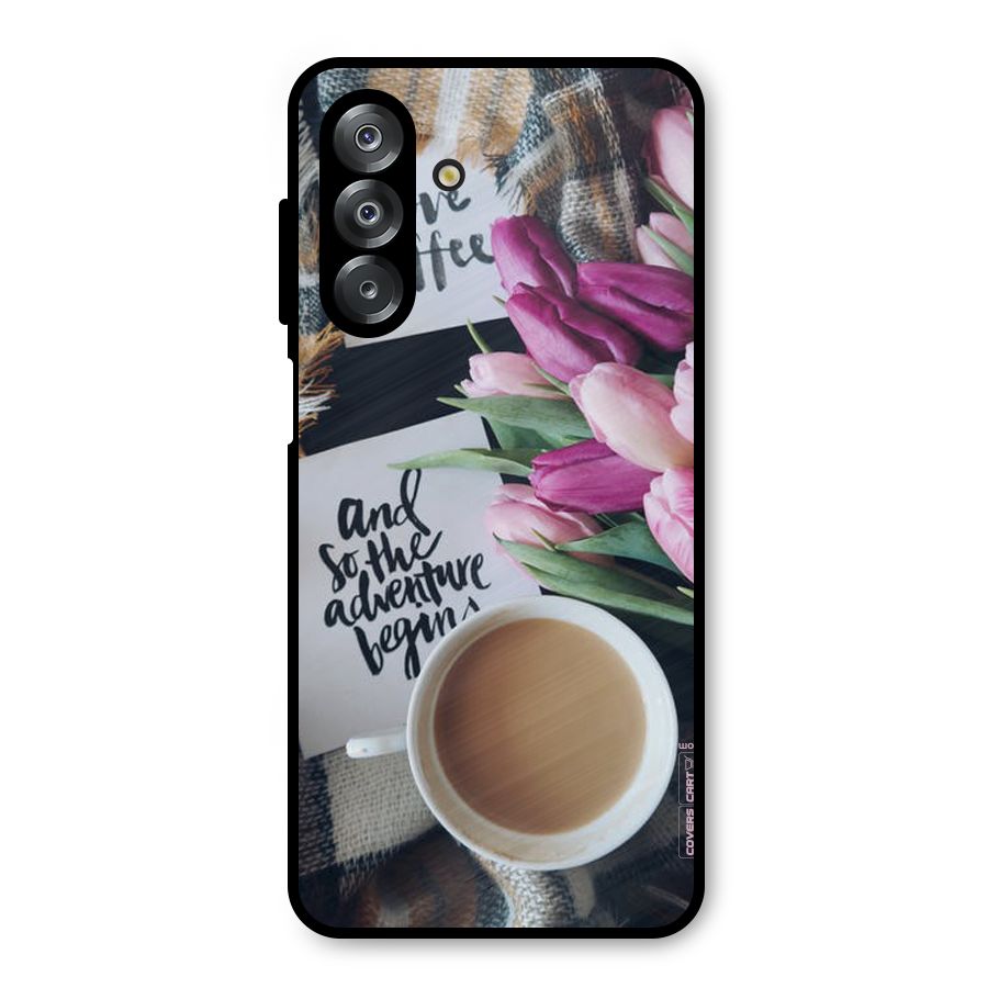 Floral Adventure Metal Back Case for Galaxy A26