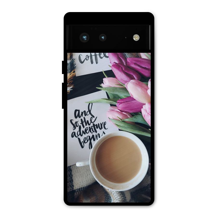 Floral Adventure Metal Back Case for Google Pixel 6