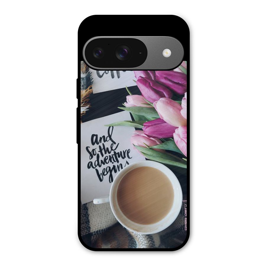 Floral Adventure Metal Back Case for Google Pixel 9