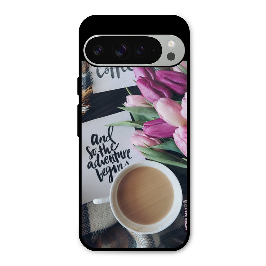 Floral Adventure Metal Back Case for Google Pixel 9 Pro XL