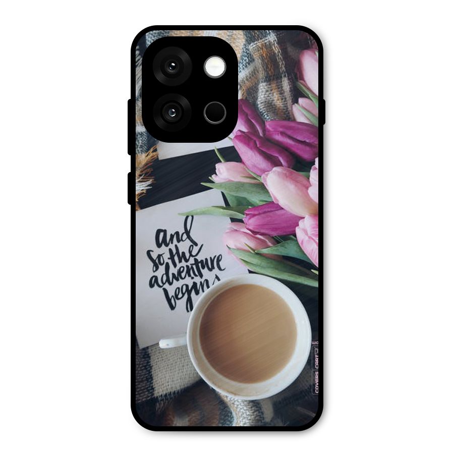 Floral Adventure Metal Back Case for OnePlus 13s