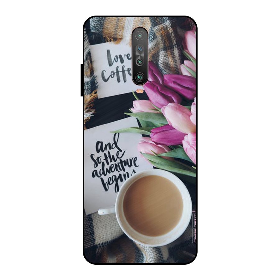 Floral Adventure Metal Back Case for Poco X2