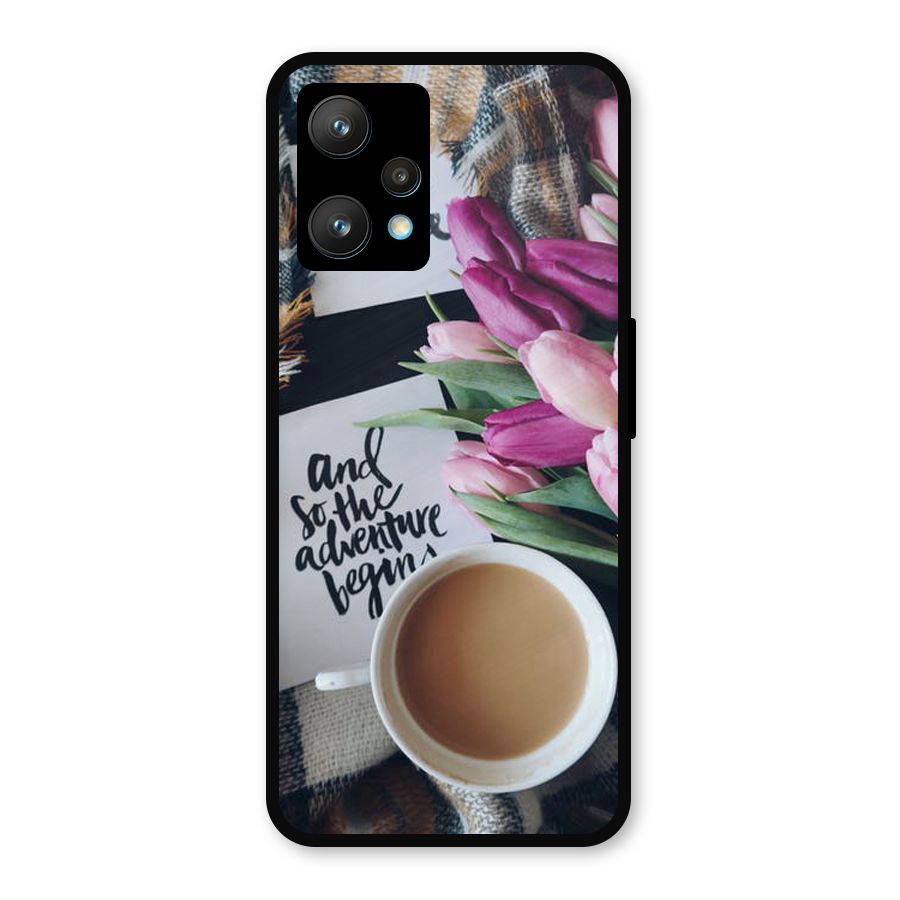 Floral Adventure Metal Back Case for Realme 9