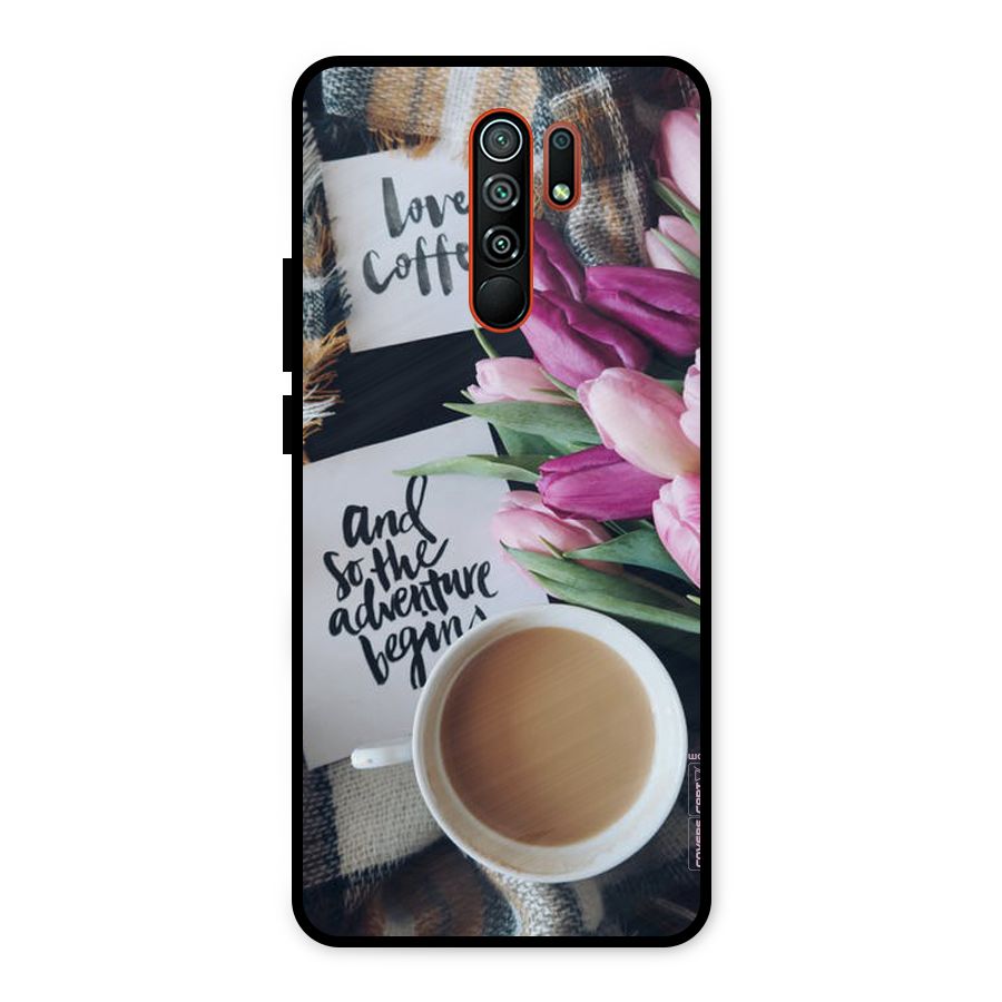 Floral Adventure Metal Back Case for Redmi 9 Prime