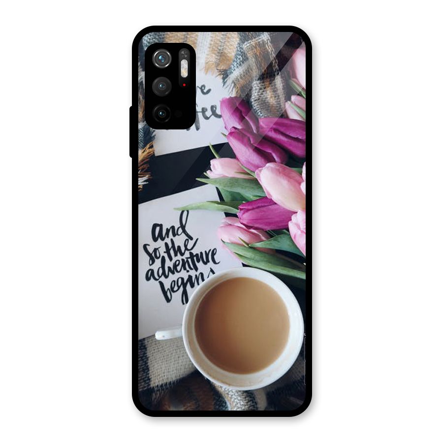 Floral Adventure Metal Back Case for Redmi Note 10T 5G