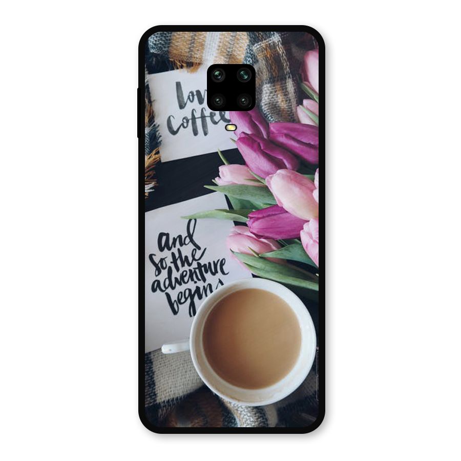 Floral Adventure Metal Back Case for Redmi Note 10 Lite