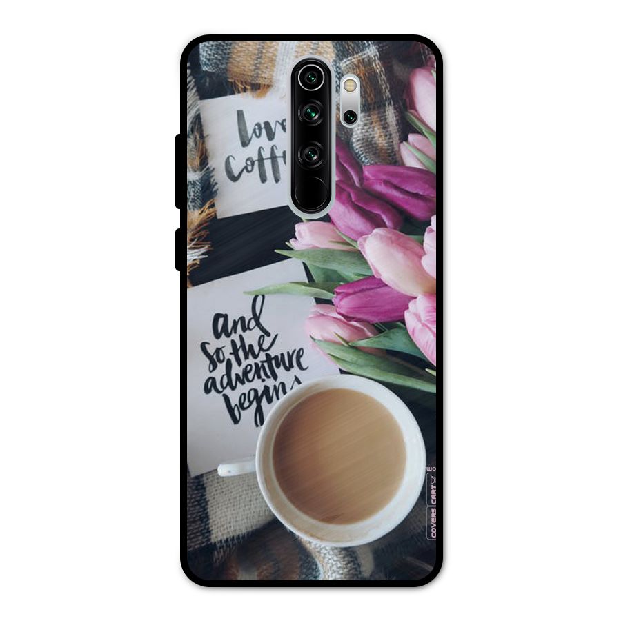 Floral Adventure Metal Back Case for Redmi Note 8 Pro