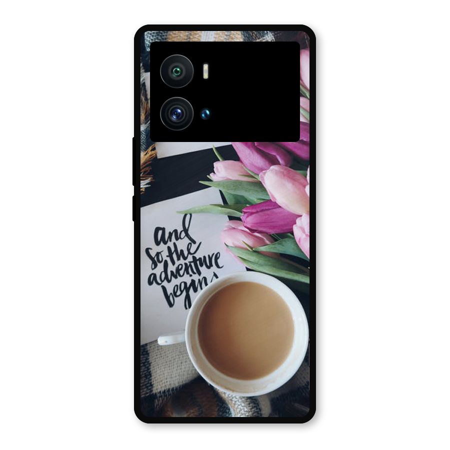 Floral Adventure Metal Back Case for iQOO 9 Pro